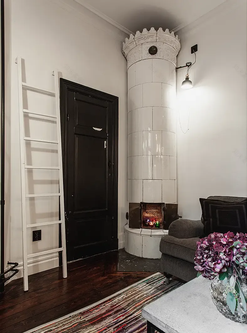 "瑞典 23m2 小户型公寓的纽约风设计"-6