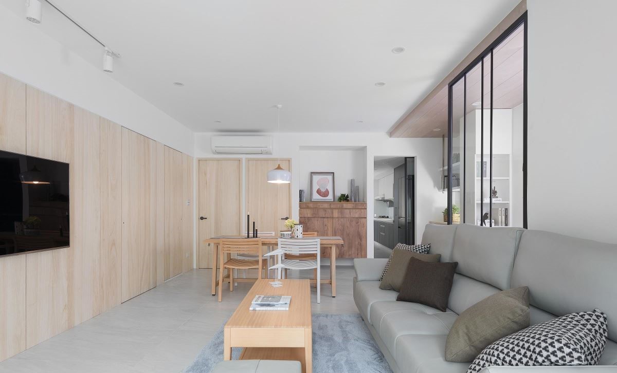 老屋改造清凉北欧风  知域设计-3