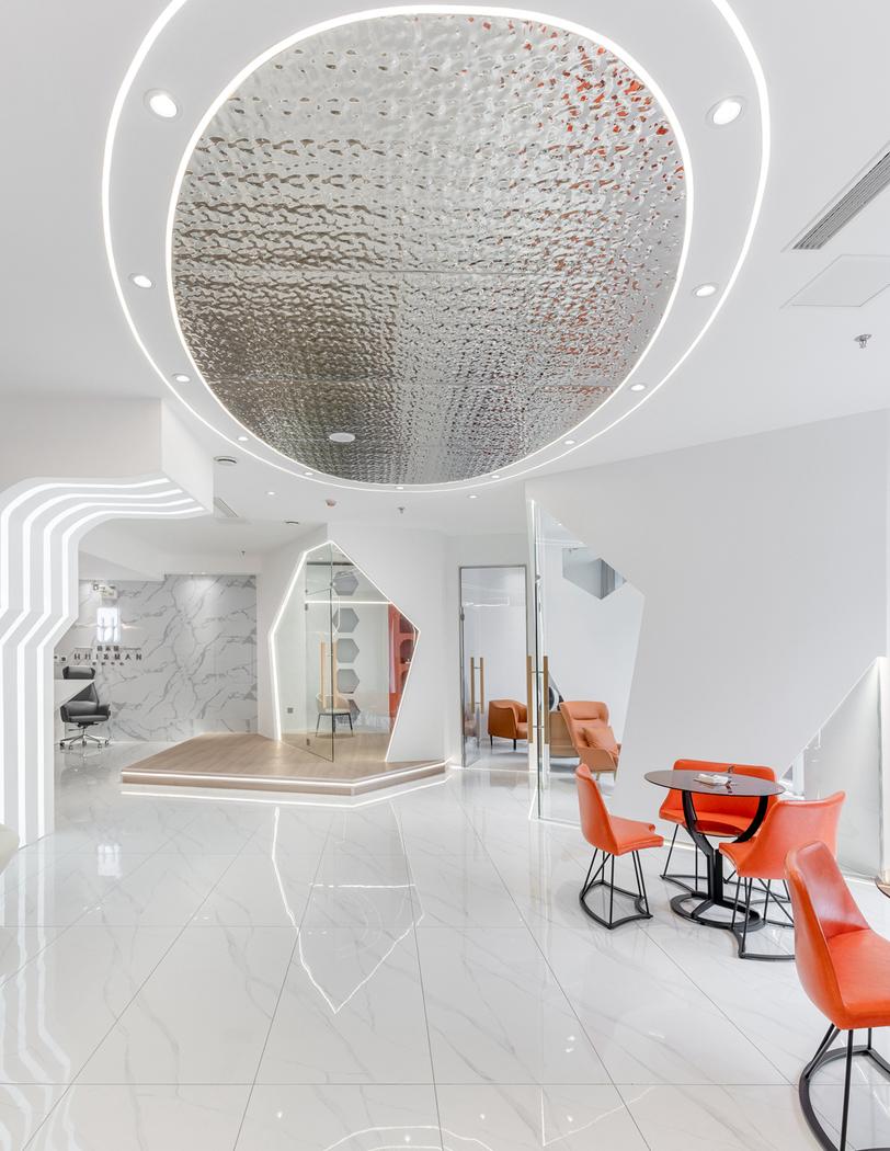 未来科技感高端美容院设计丨研筑国际设计-30