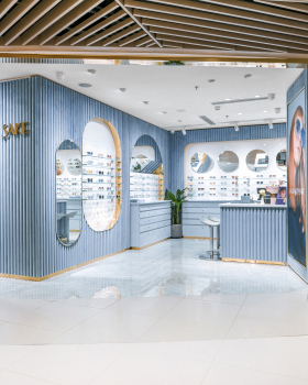 "ALEKSA studio 为 For Art's Sake 打造上海旗舰店，粉色空间中的炫目细节"
