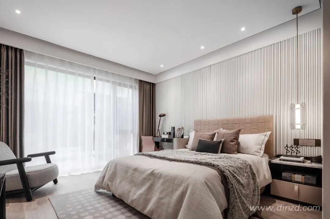 艺术无界,生活有声——烟台中海万锦洋房下叠样板间设计-41