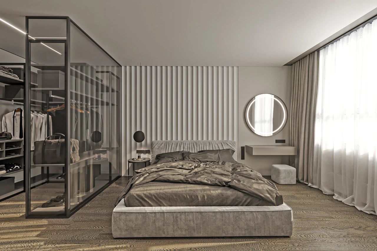 Ivan Honcharenko 打造 100㎡高级灰空间,简约而细腻-38