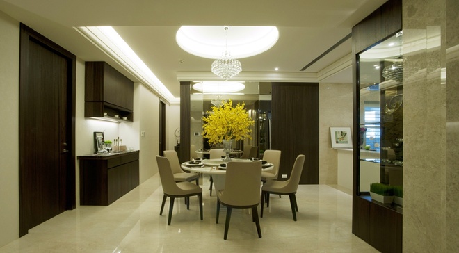 现代优雅的四居室装修欣赏-8