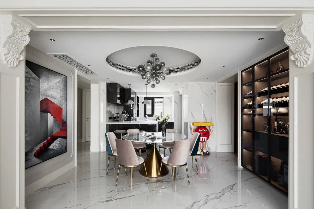 杭州空中别墅 · 弗拉明戈风情的现代法式设计丨中国杭州丨尚层装饰(北京)有限公司杭州分公司-35