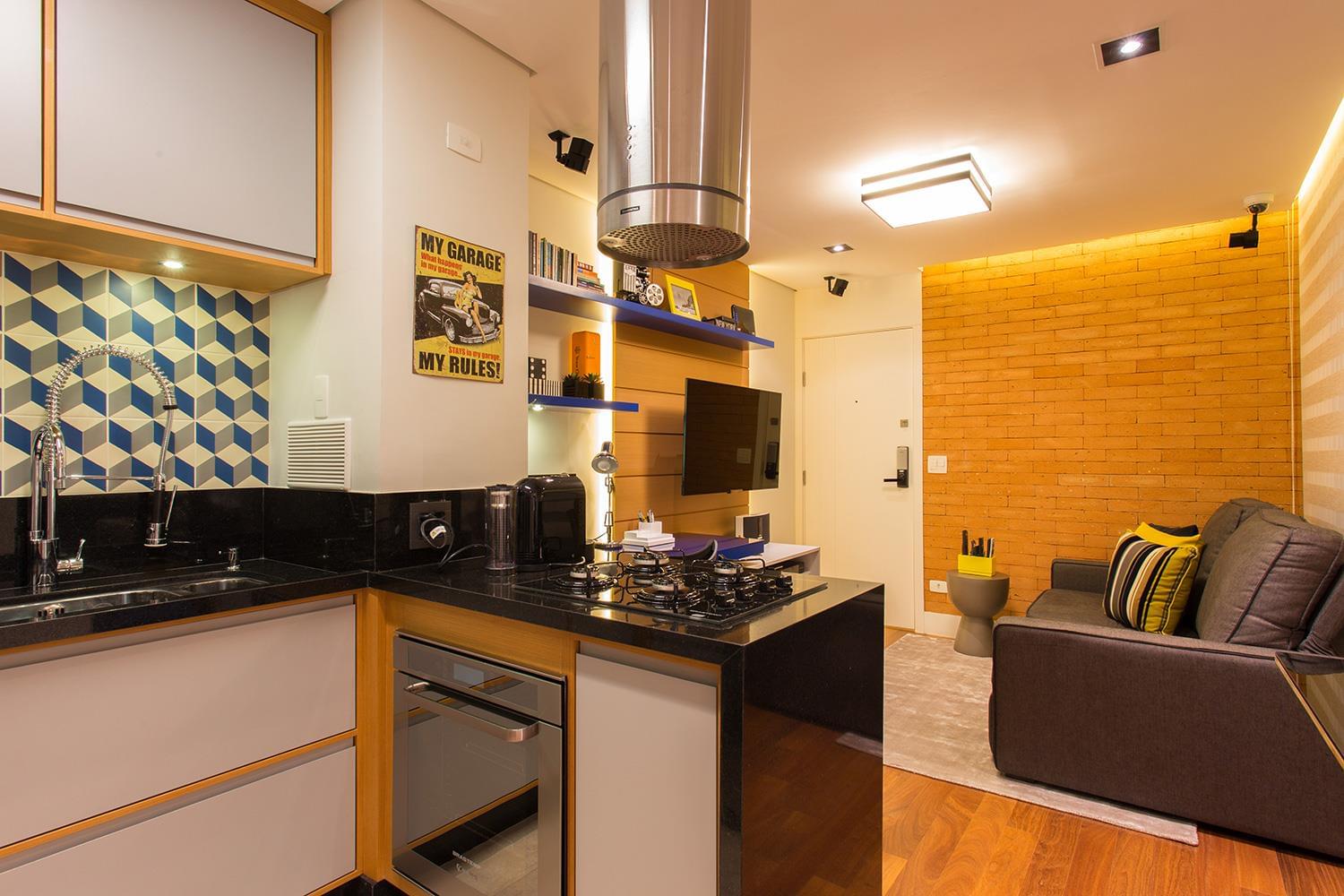 巴西 45 平米现代公寓设计，温馨舒适-6