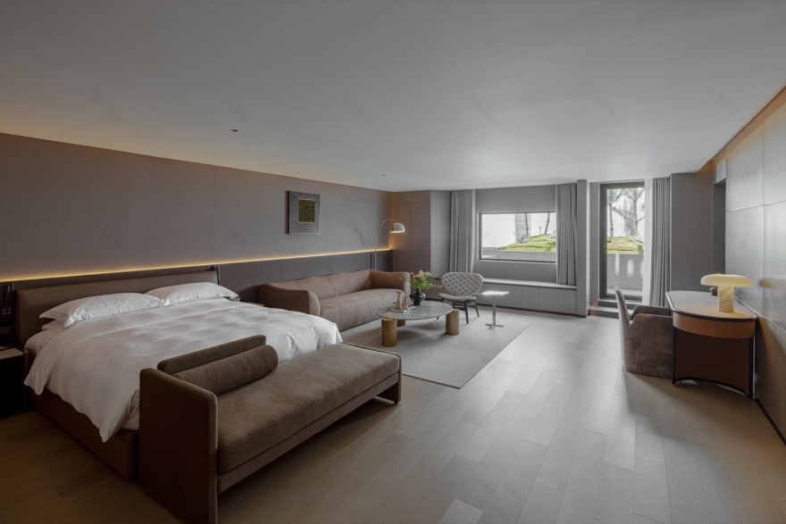 曲水兰亭温泉酒店丨中国上海丨北京对角线设计-71