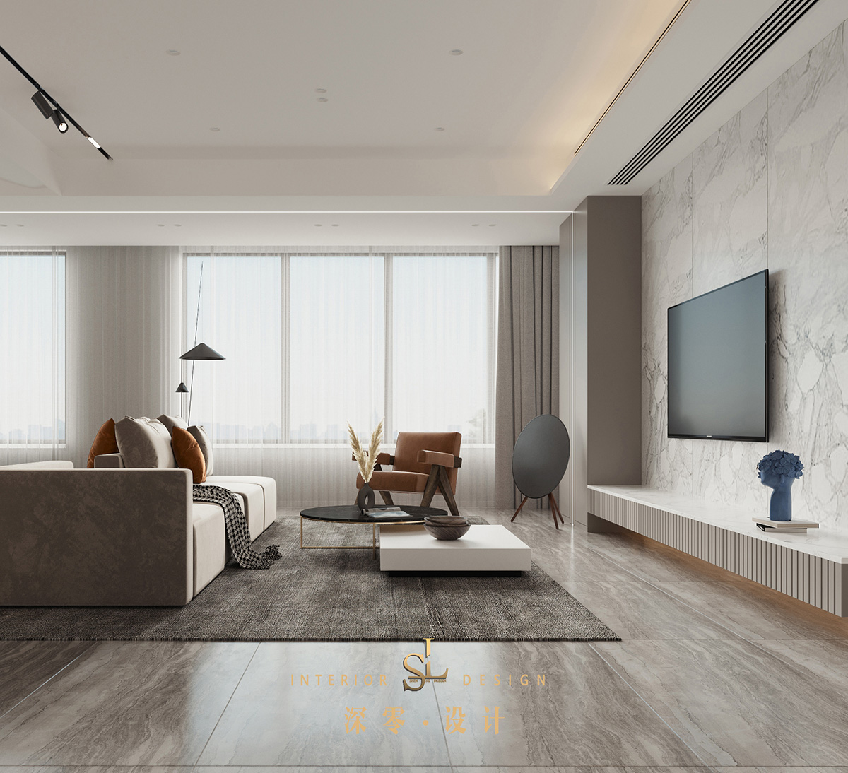 合肥深零设计新作 | 259㎡底层复式，多功能大横厅+半屋童趣，打造新生代高级品质家！-46