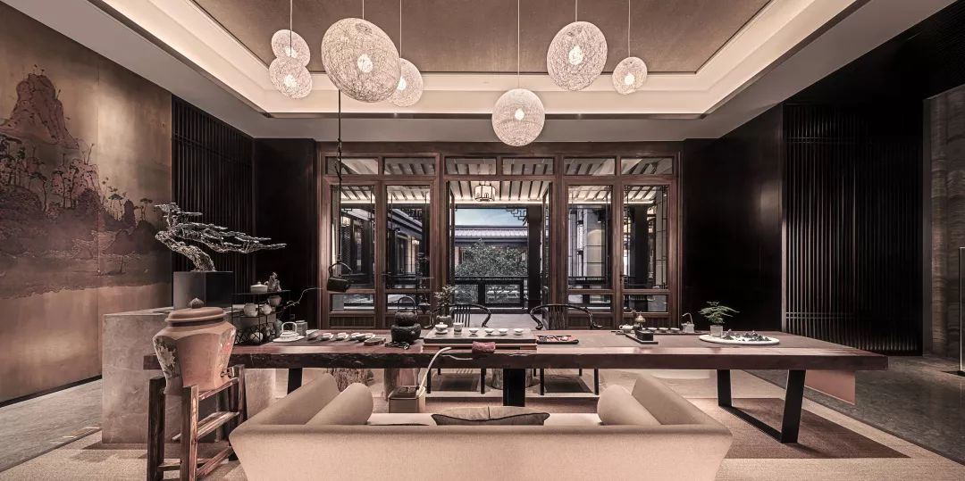 新中式美学大宅,传承中国建筑之美-48