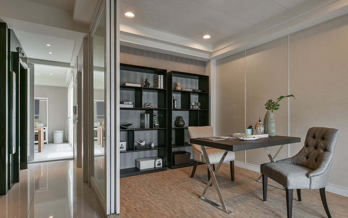 金皇龙奢华风样板间  咏絮室内装修设计-10