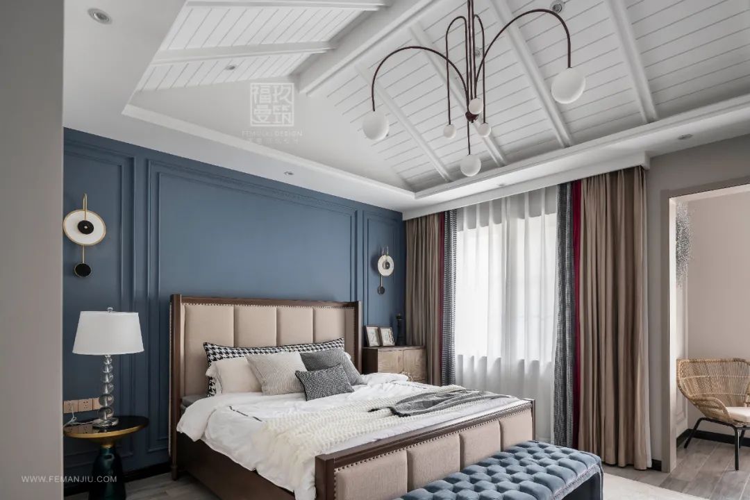 重庆融创博爵堡轻奢混搭别墅私宅设计丨中国重庆丨重庆福曼玖筑装饰设计有限公司-45