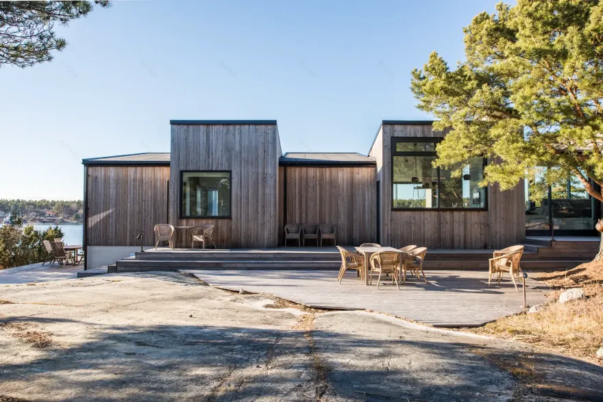 瑞典湖泊度假屋 | 梦幻般的水边度假胜地-24