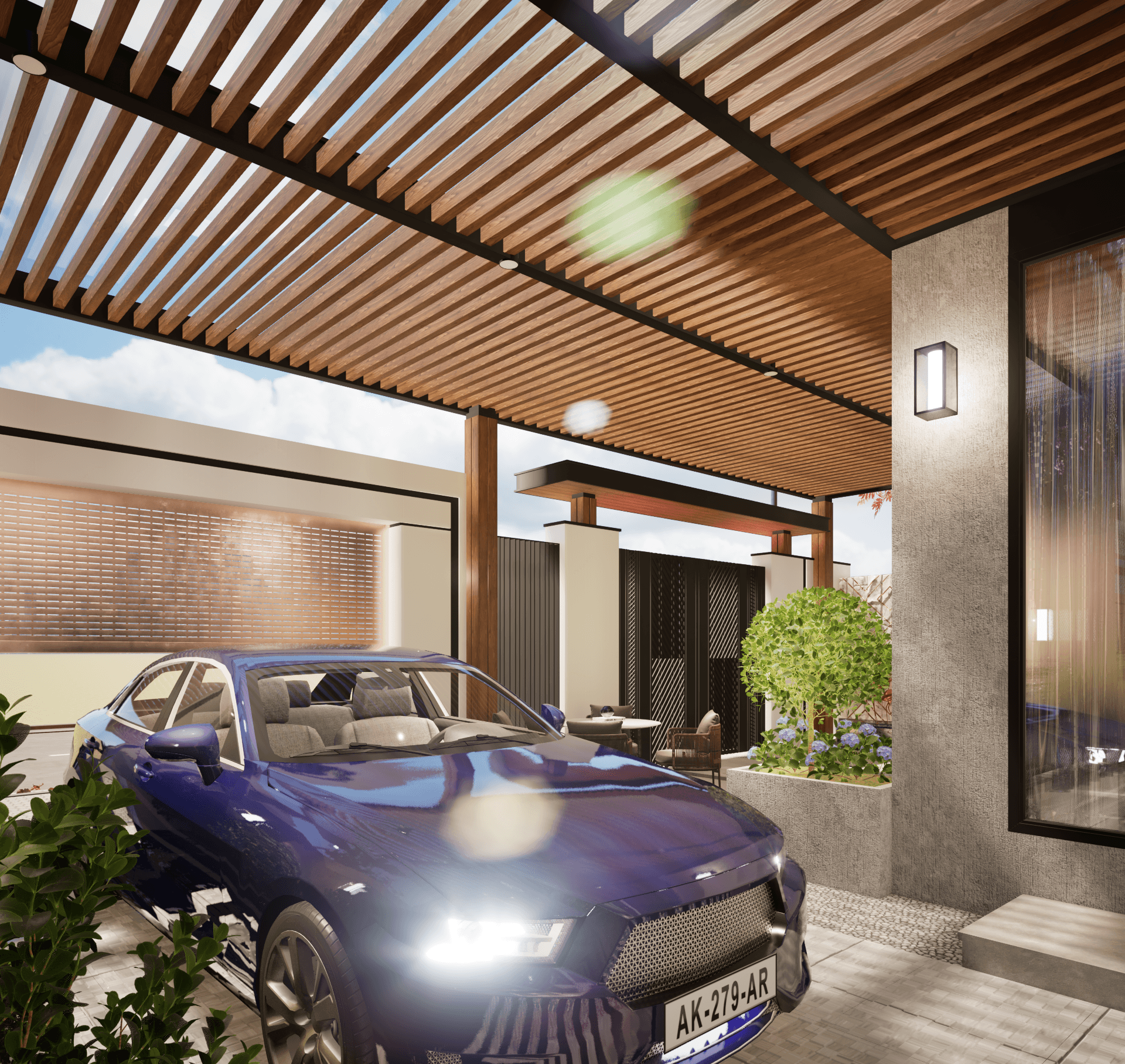 03:- Exterior villa visualization-6