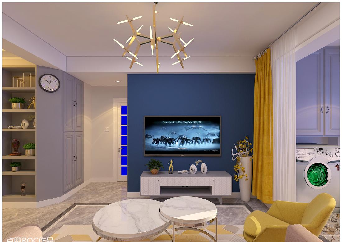 融合之美 | 170 平美北混搭风家居设计-6