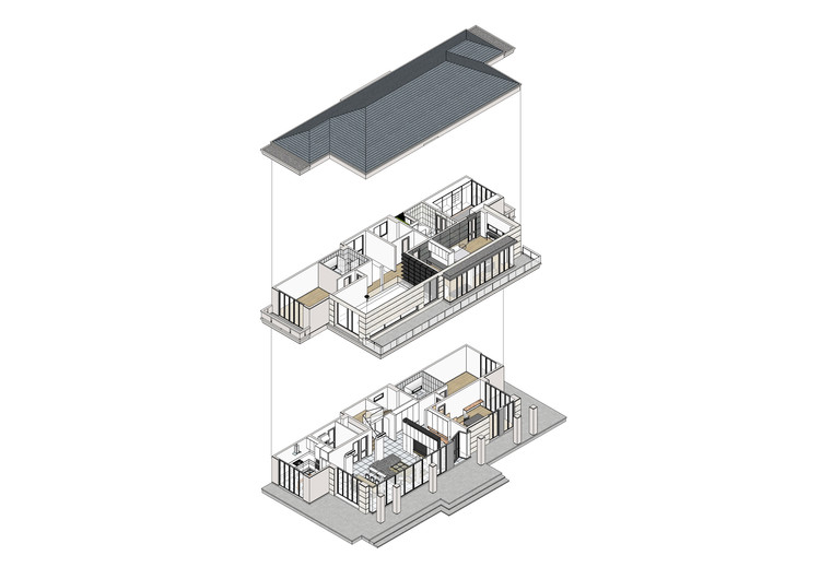 曼谷 500 平米现代家居改造,传统与时尚的完美融合-7