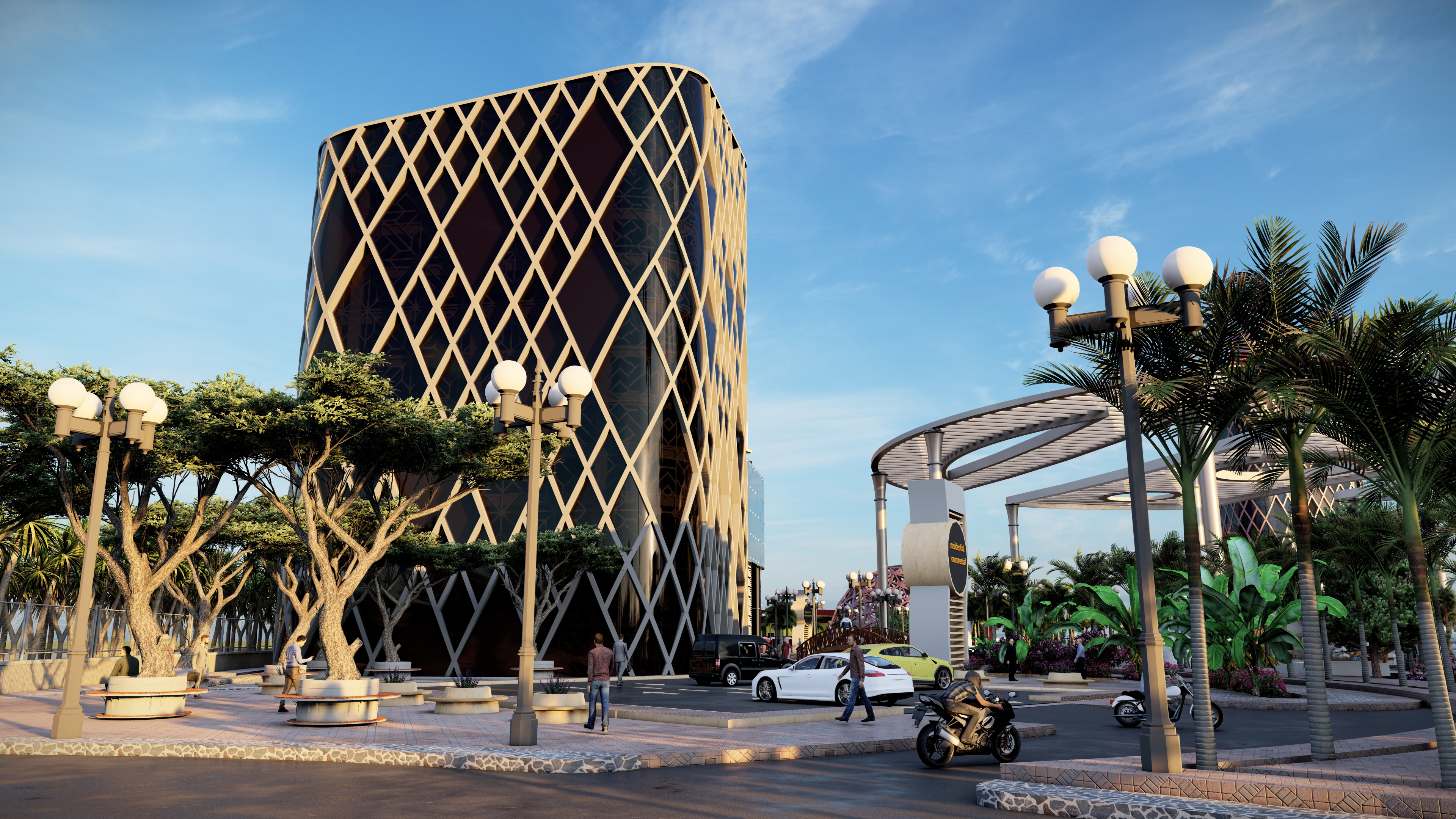 قريه سياحيه كامله علي مساحة 70 الف متر-28