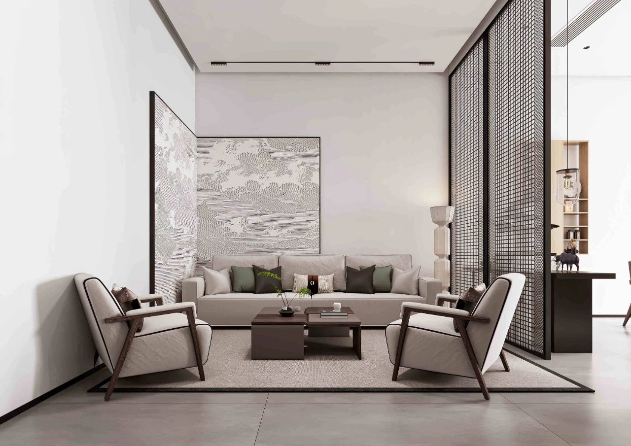 摩登东方天鸿首府别墅丨中国烟台丨烟台如奕设计装饰有限公司-10