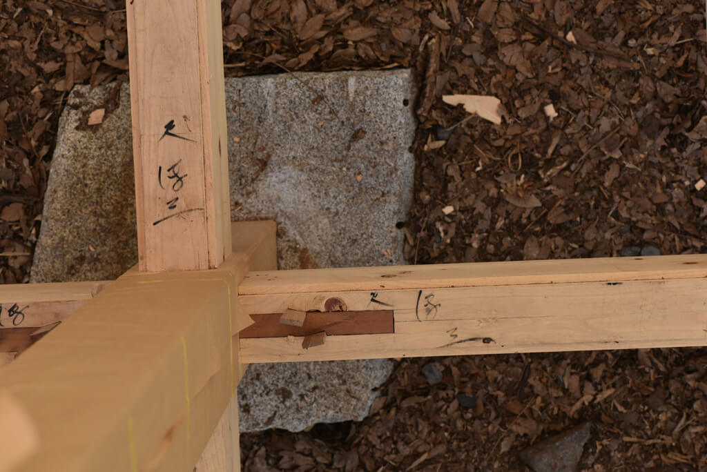 音乐家的家7 木配り 墨付け 刻み丨水野设计室-107