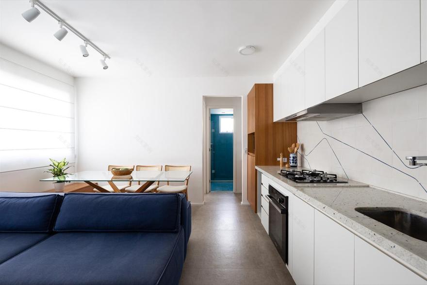 9 月 9 日公寓 | 极简木质设计,打造舒适小空间-1