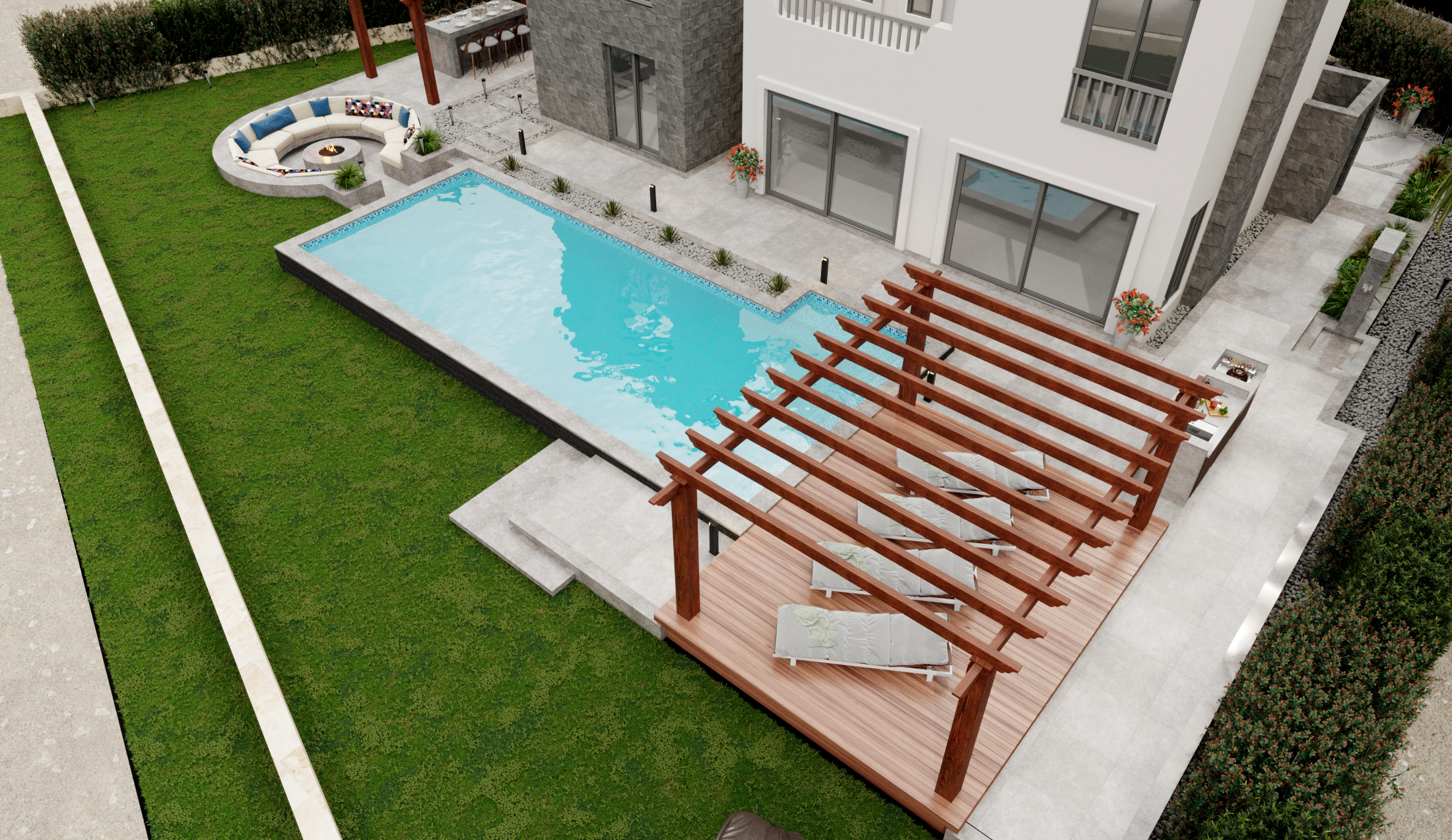 Tranquil Elegance in Landscape Design-13