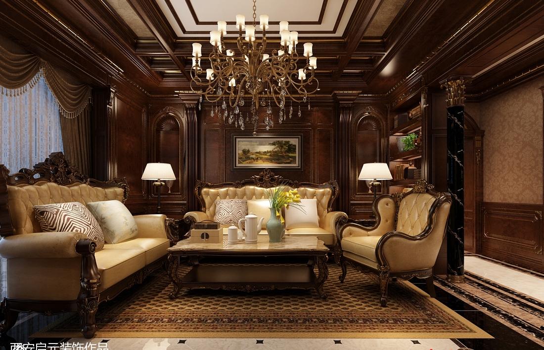 古典欧式风格·底跃·西安启元装饰-1