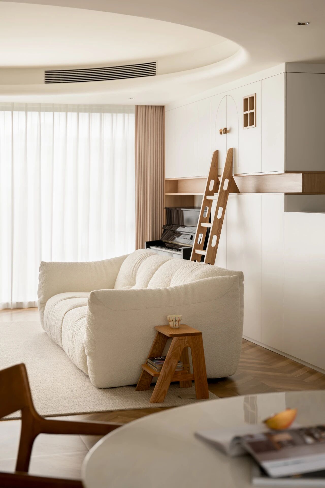 SA实景  一个会“生长”的家，用原木与暖白书写亲子陪伴的诗_20250929-12