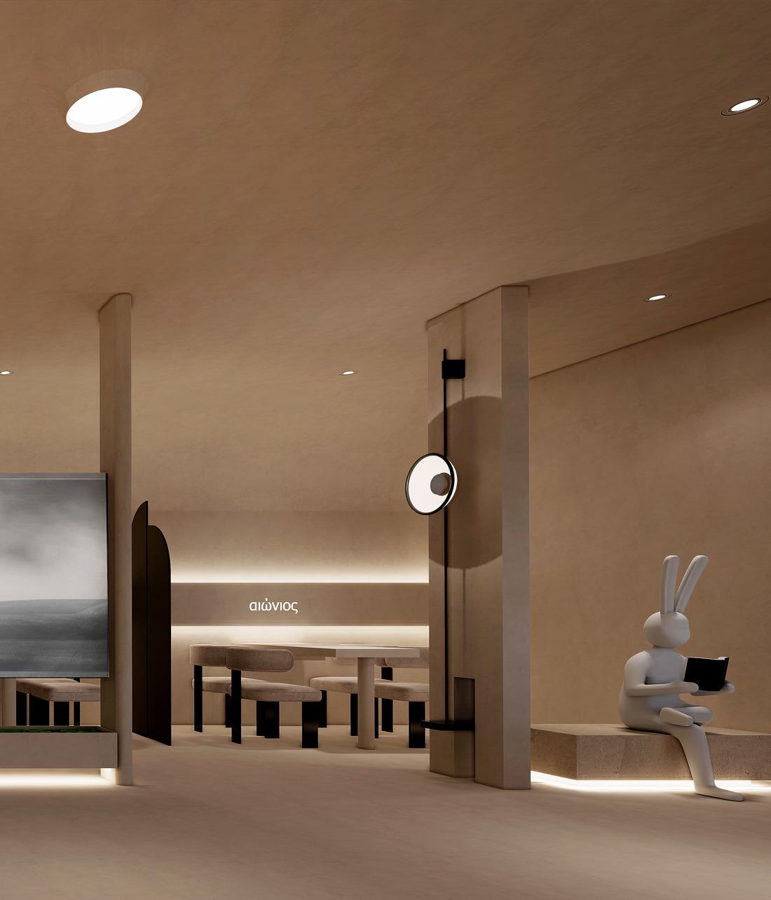 极简轻奢未来观珠宝展厅设计-10