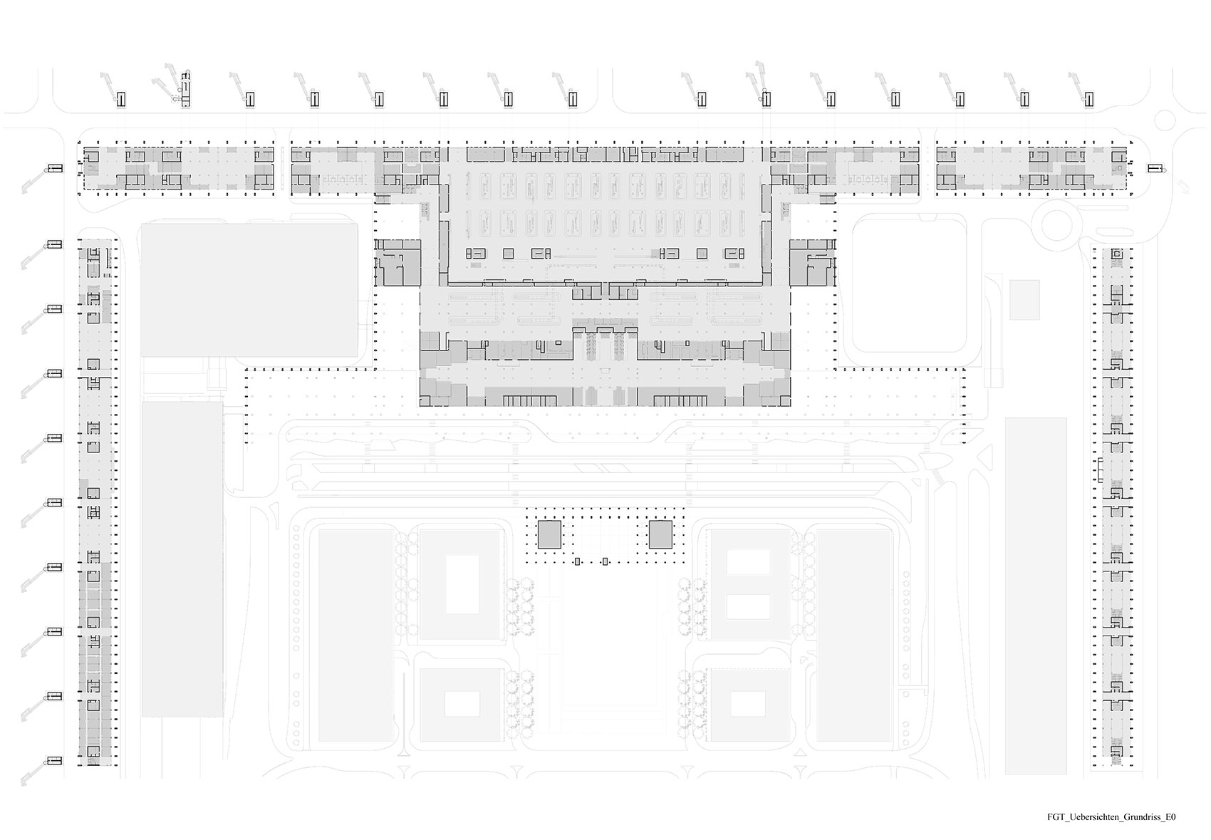 蓄势待发 首航展翅:柏林-勃兰登堡机场正式投入运营 / gmp-67