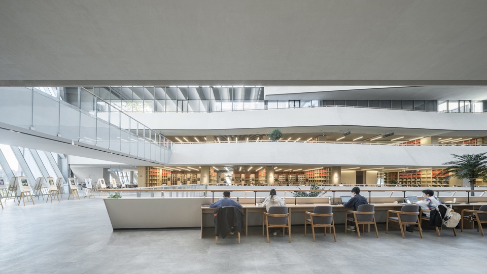 华南理工大学广州国际校区图书馆档案馆丨中国广州丨华南理工大学建筑设计研究院有限公司-45