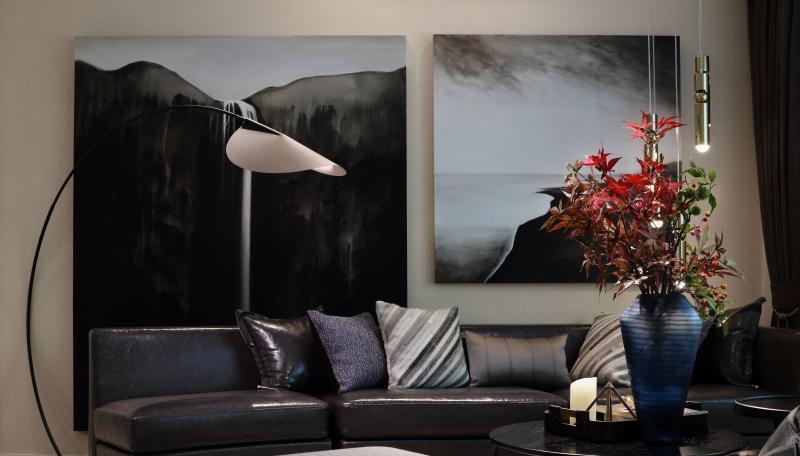 南京华新城100户型样板房软装陈设方案-6