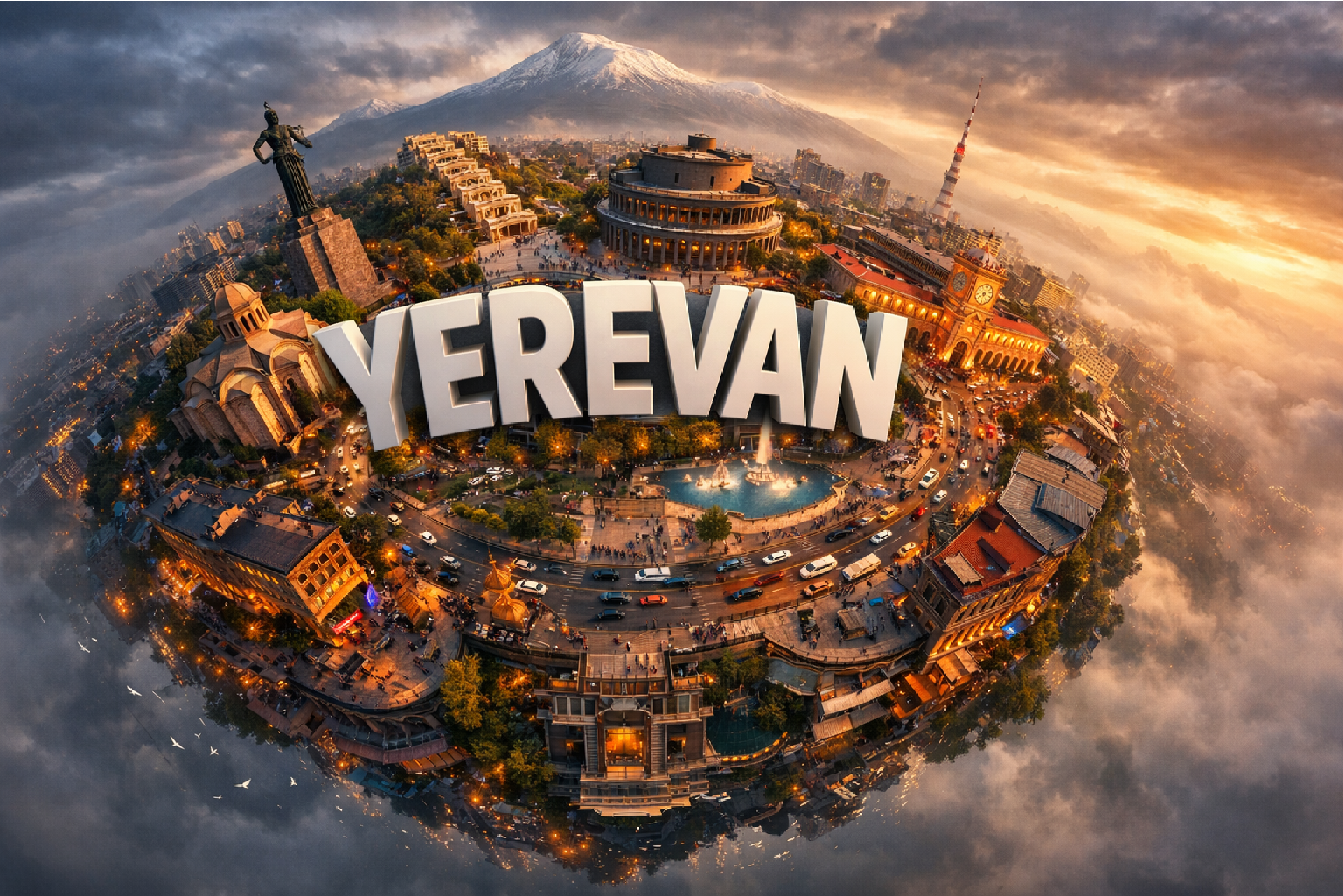 YEREVAN Through The Eyes Of AI-4