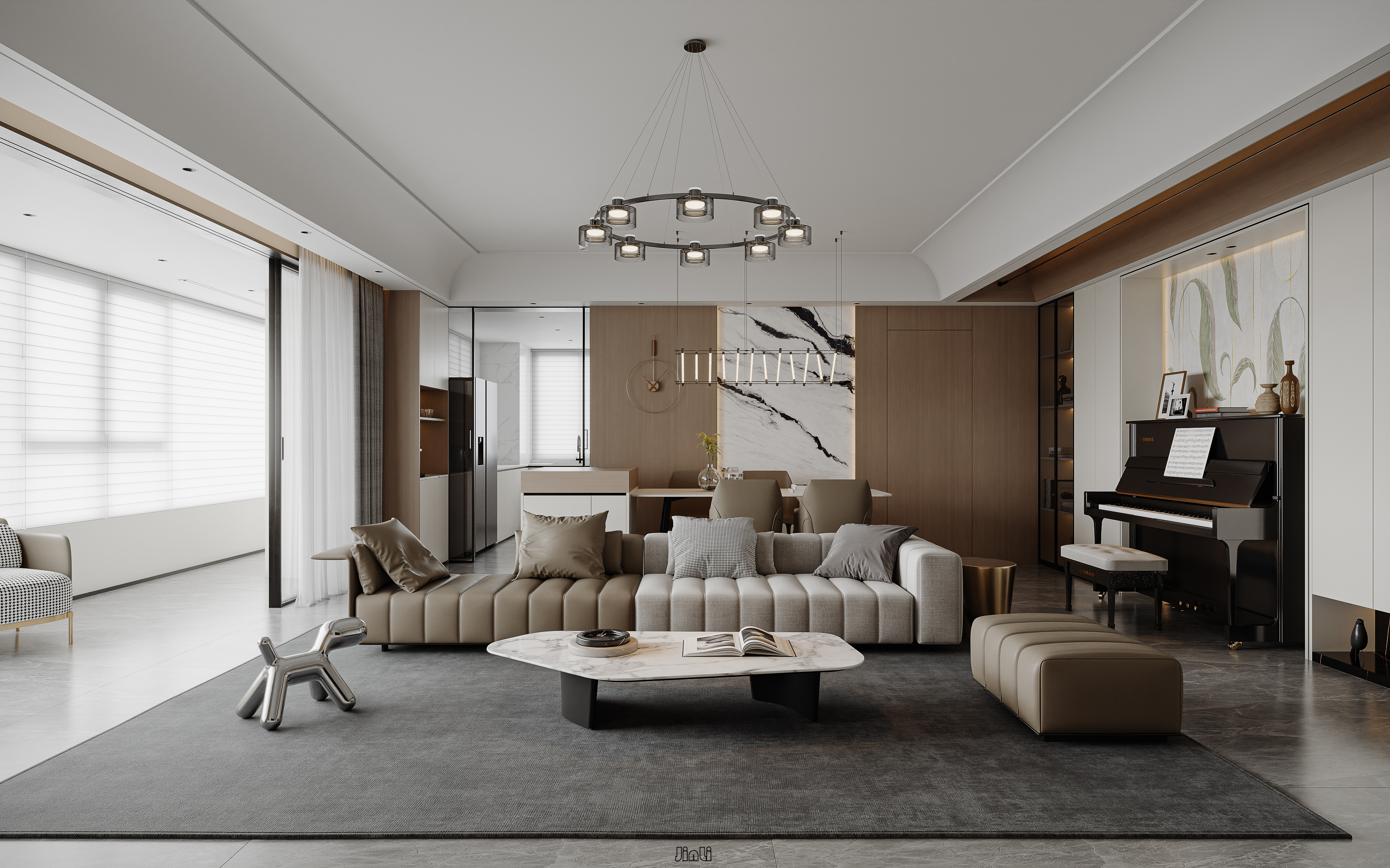 现代风格效果~点点赞吧-1