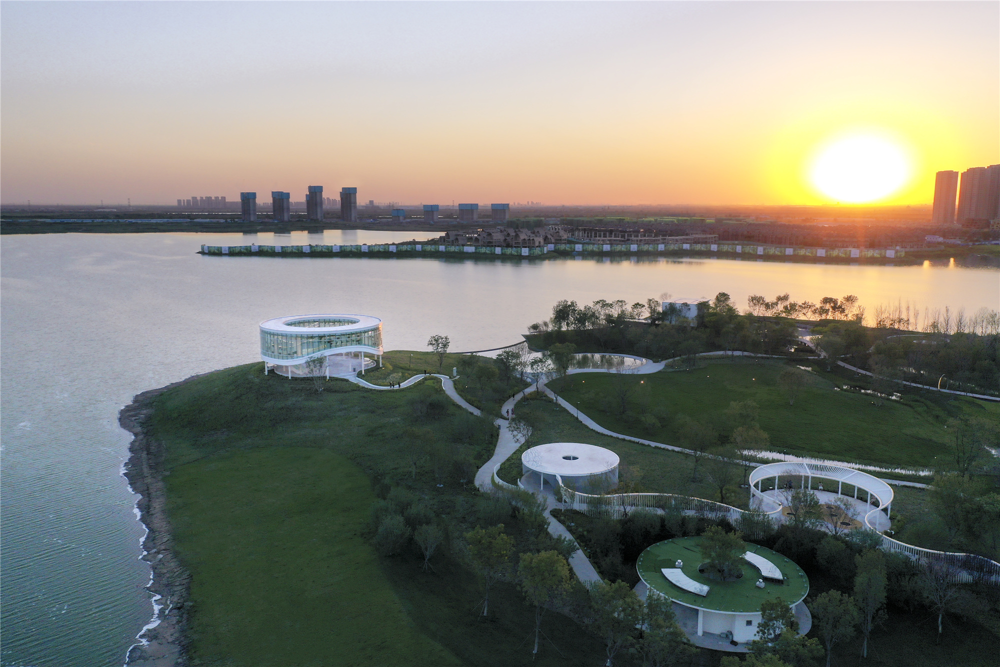 天津融创星耀五洲 9 号岛景观丨中国天津丨AECOM-30