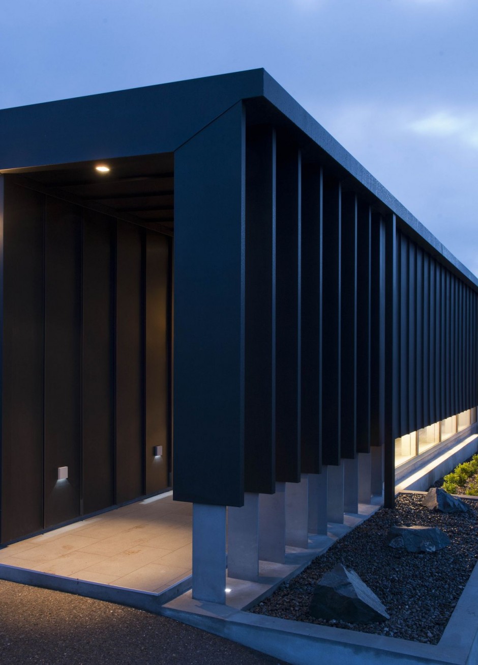 豪华别墅 现代风格简约 新西兰Dixon现代别墅-7