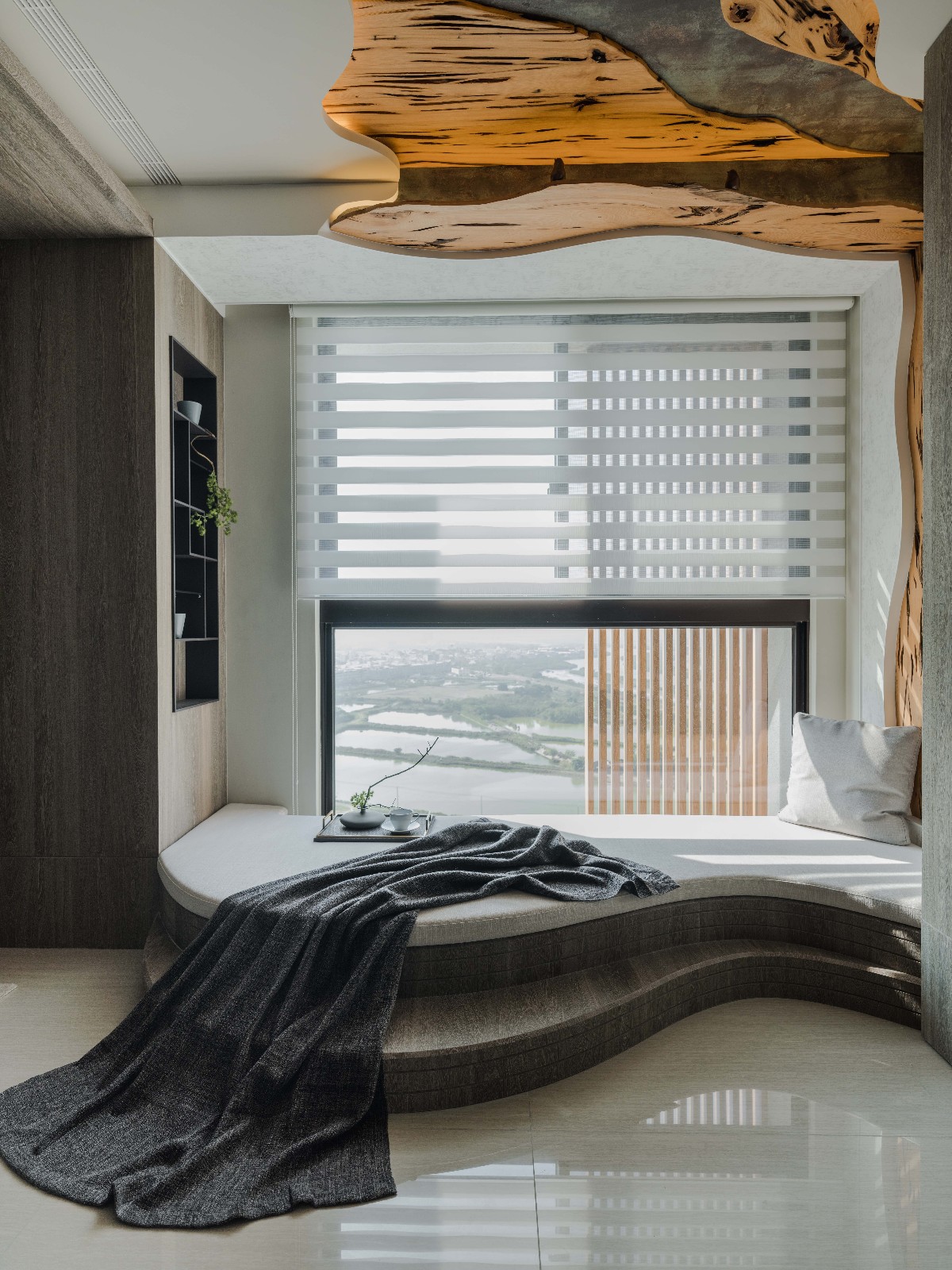 海暮色——现代风住宅  同育空间设计-36