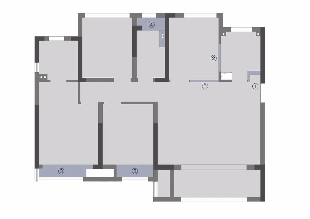 科技城望云山平层住宅案例丨中国苏州丨苏州唐版空间设计-55