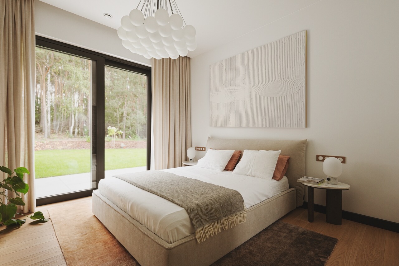 220-metrowe wnętrze domu pod Łodzią - połączenie natury i designu - PLN Design-9