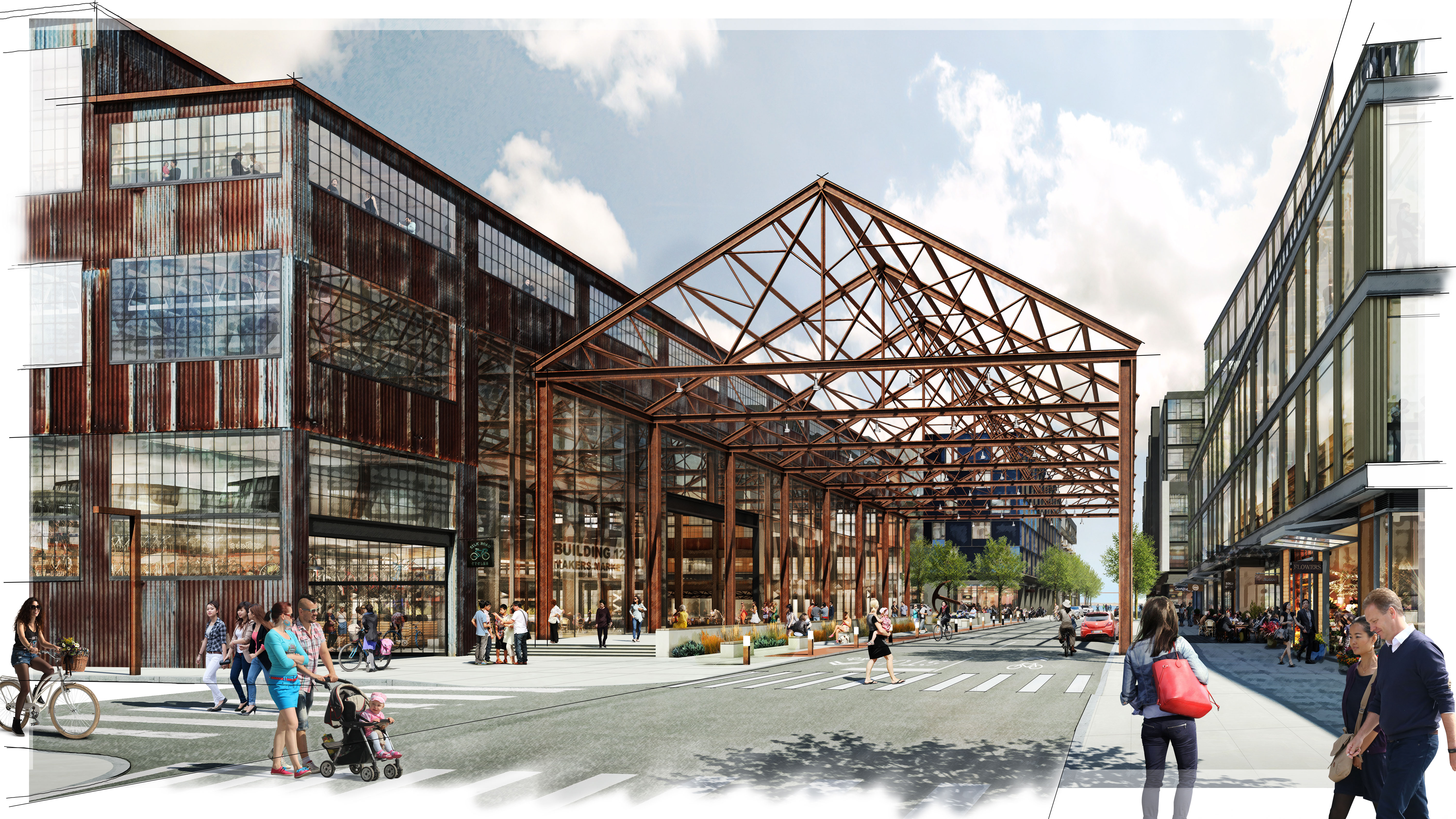 旧金山 Pier 70 滨水区规划 | 历史与创新的融合-17