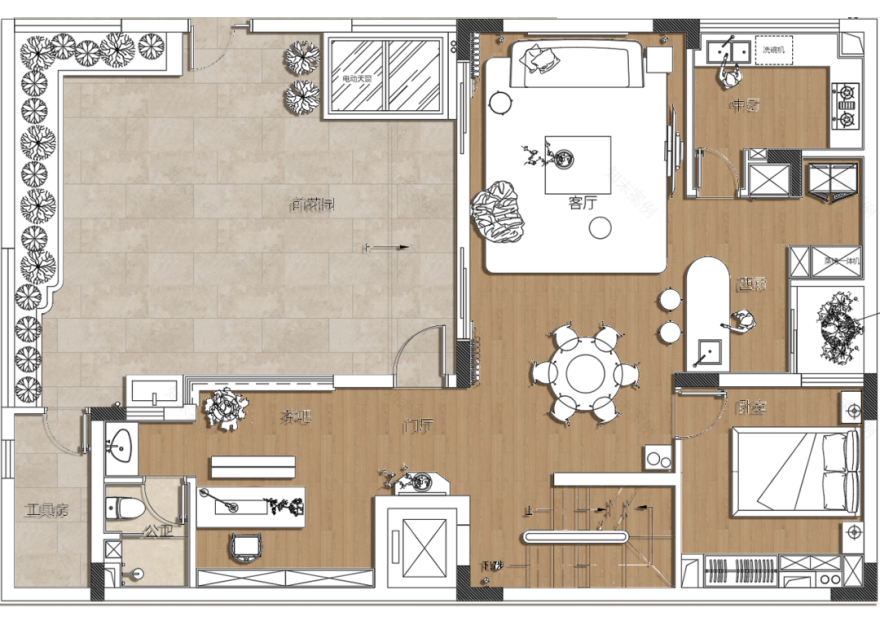 【蒂陌作品40期】中山·马鞍岛原墅樾堂丨500㎡独栋别墅:远离喧嚣,悠享惬意...-27