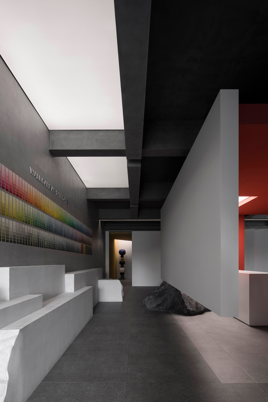 无用之间专质化工涂料展厅丨中国汕头丨质感建筑设计-42