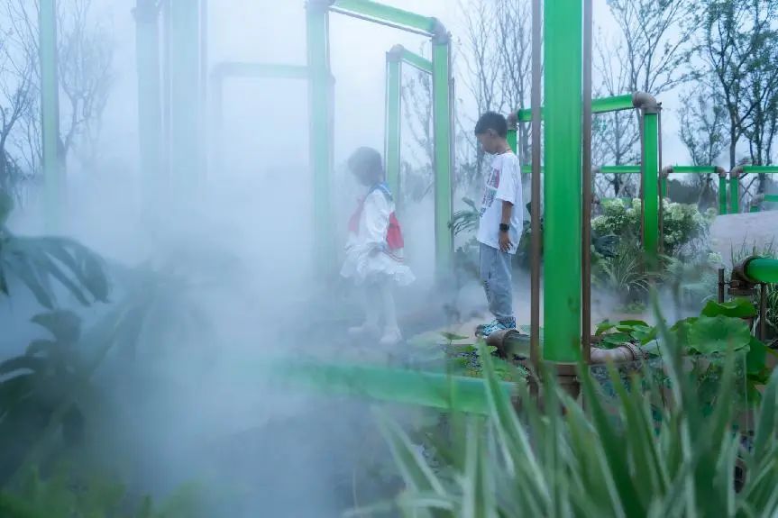 微藻实验花园：景观设计中的绿色新篇章-51