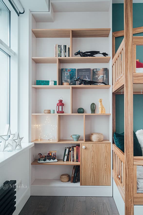 Комната девочки и мальчика Дмитрия Кожома ⋆ Фабрика мебели «Mamka™» ᐈ Эксперт детского пространства-5