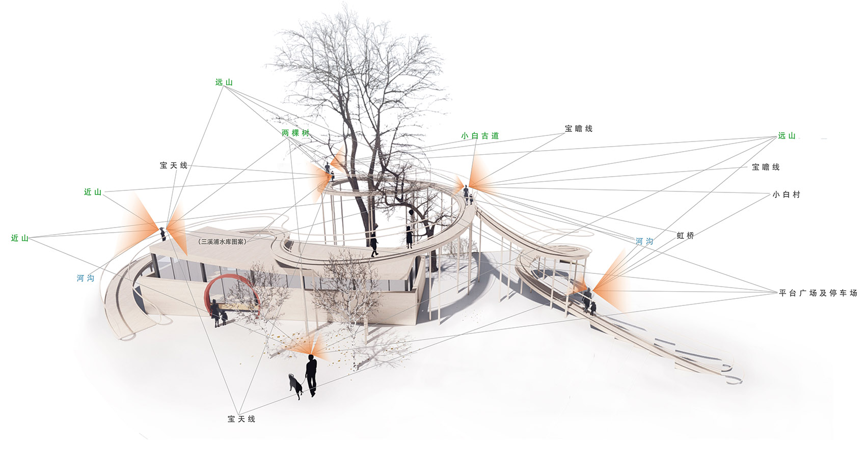 山间台&环山绿道丨中国宁波丨半间建筑-17