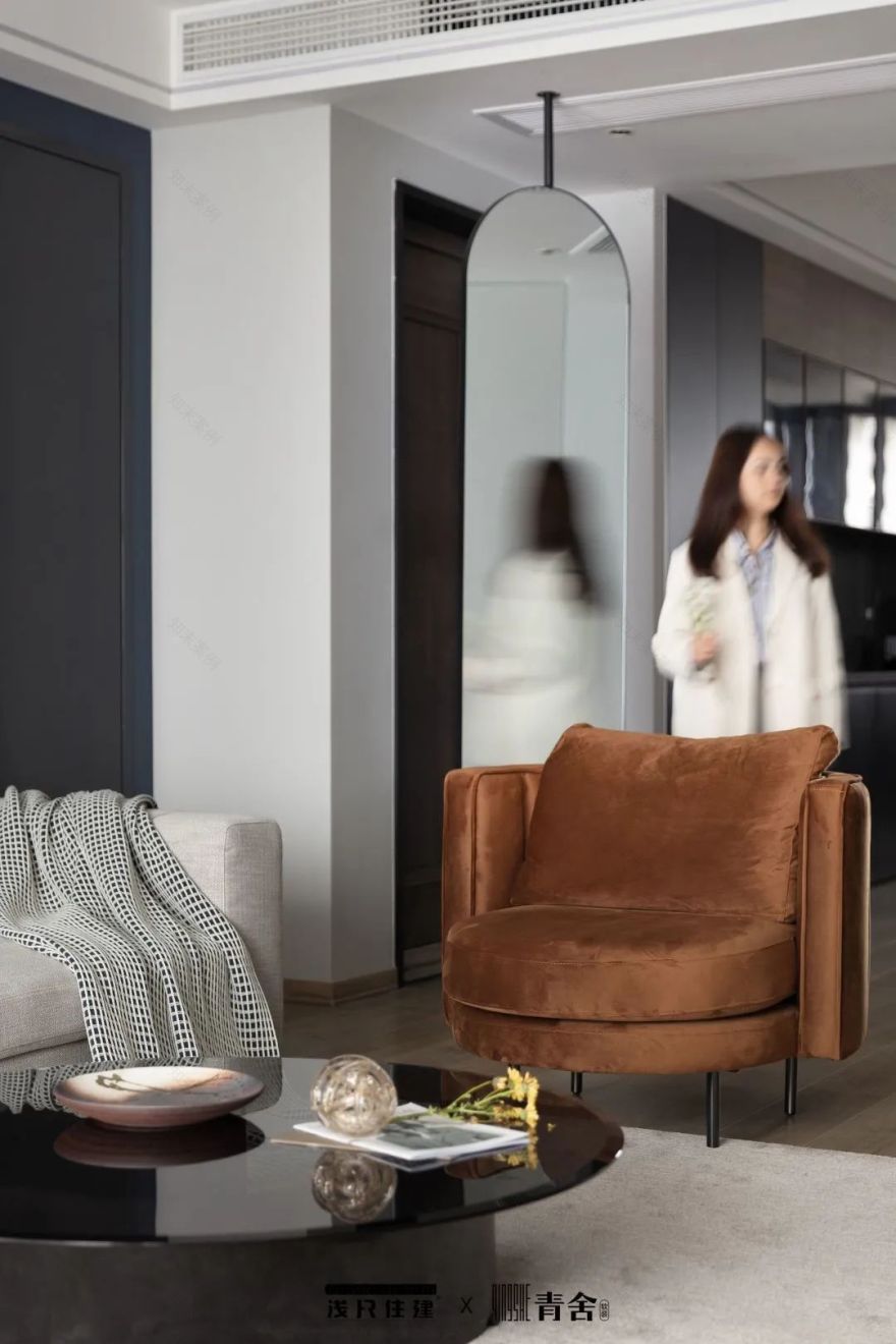 《光•影》 现代极简风格住宅设计丨浅尺住建-44