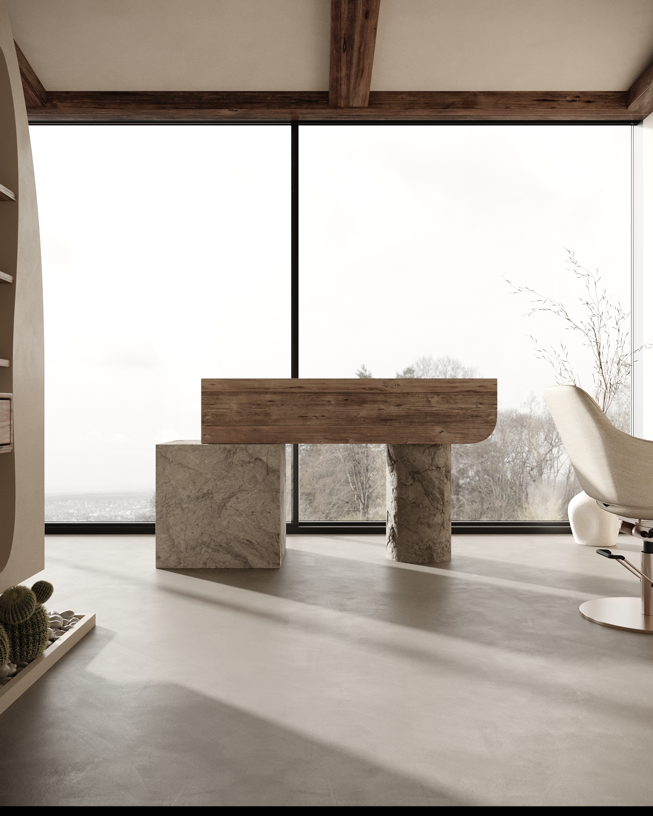 M 美容沙龙丨沙特阿拉伯丨at loak designs-14