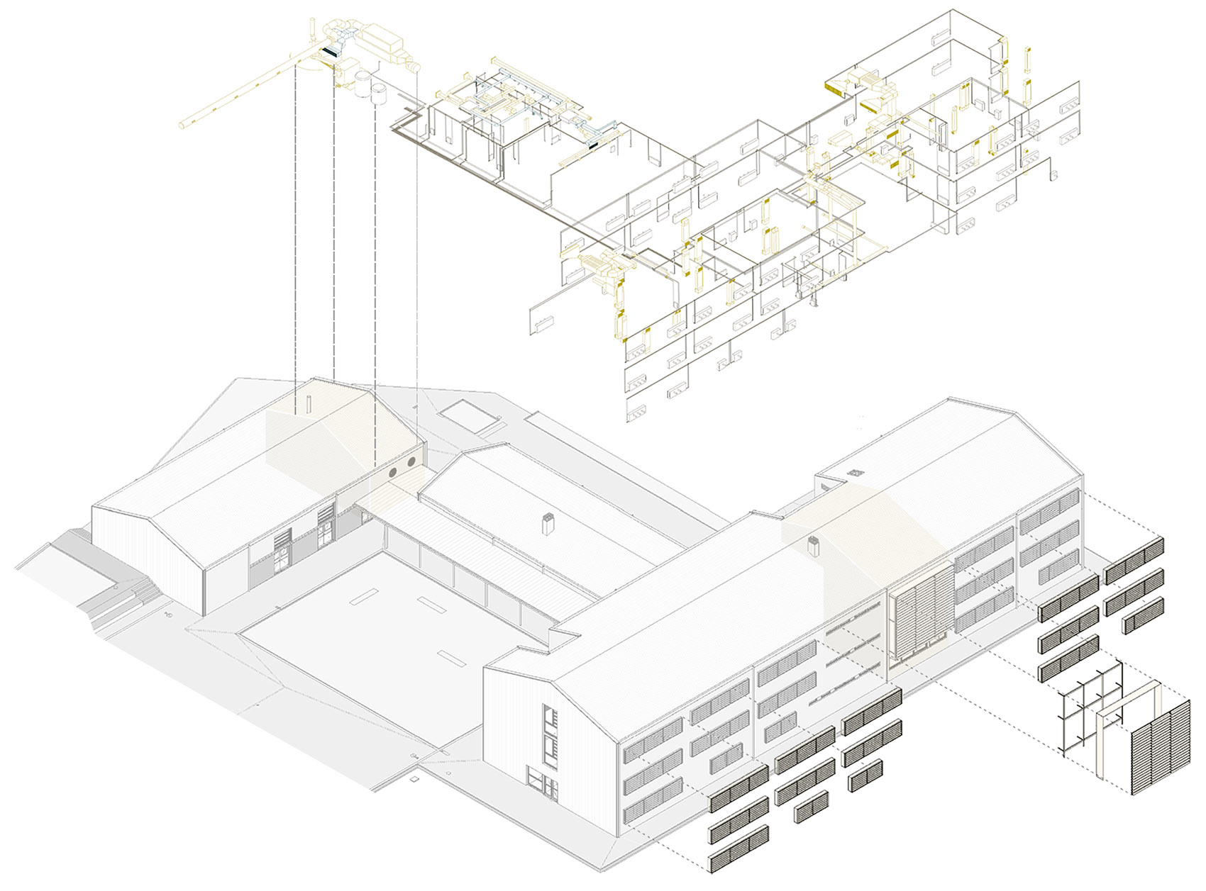 Serra de Noet 中学丨西班牙巴塞罗那丨Fabregat & Fabregat arquitectes-15