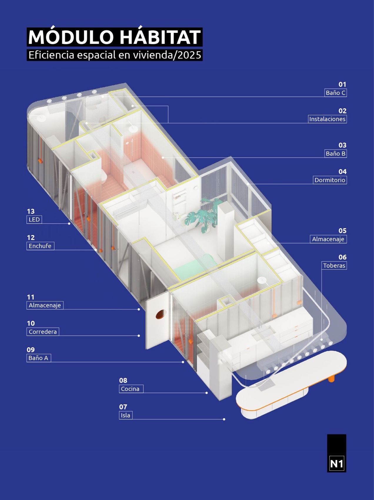 栖息模块丨西班牙丨MEII ESTUDIO-19