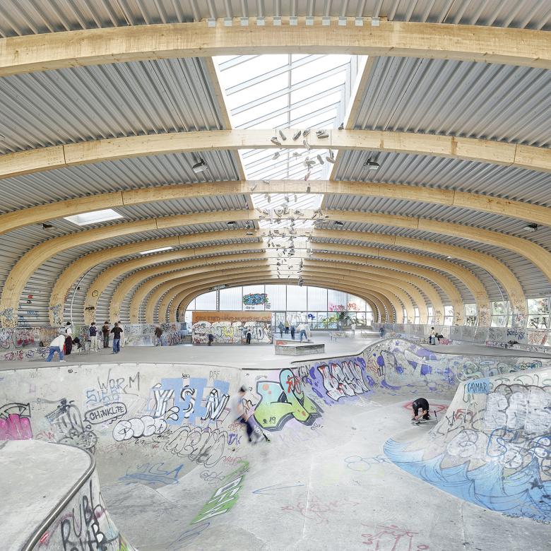 普拉格弗里德霍夫滑板公园丨德国斯图加特丨Herrmann Bosch Architekten-18