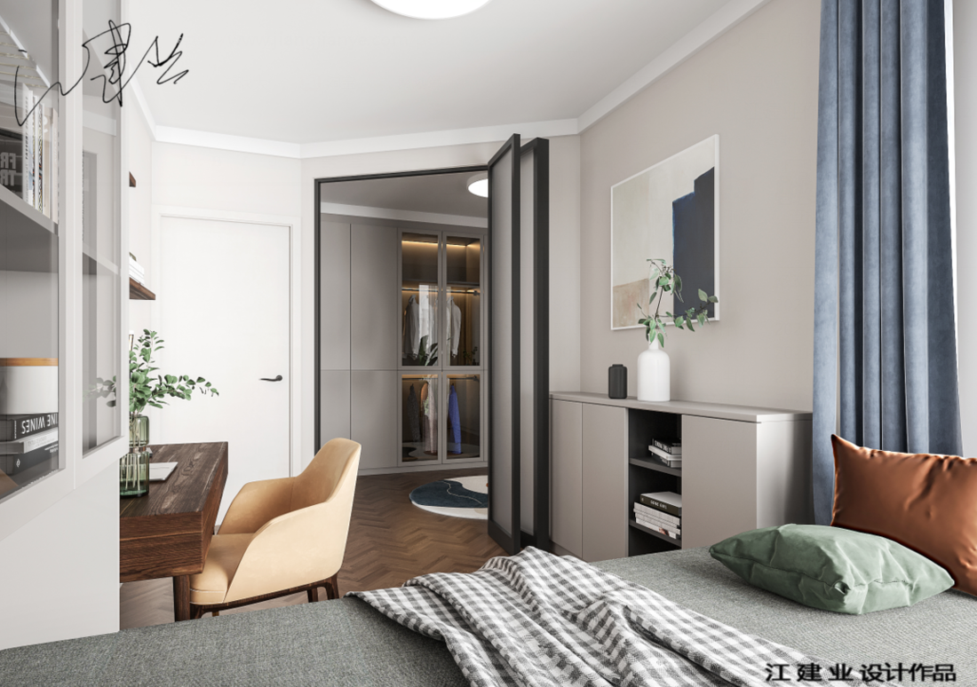 江建业简约平层家-46