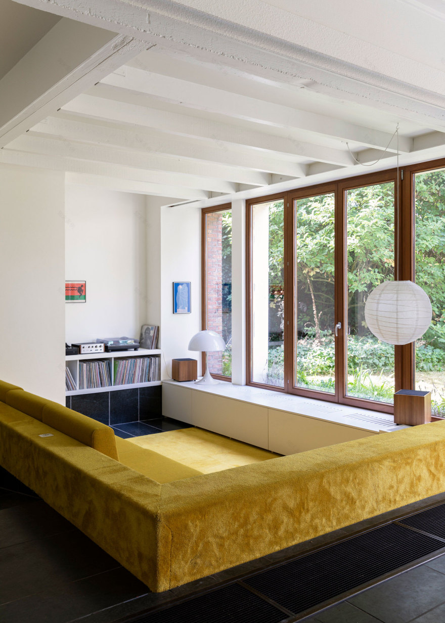 比利时历史医生住宅及诊所改造项目丨Dries Otten和Axelle Vertommen-0