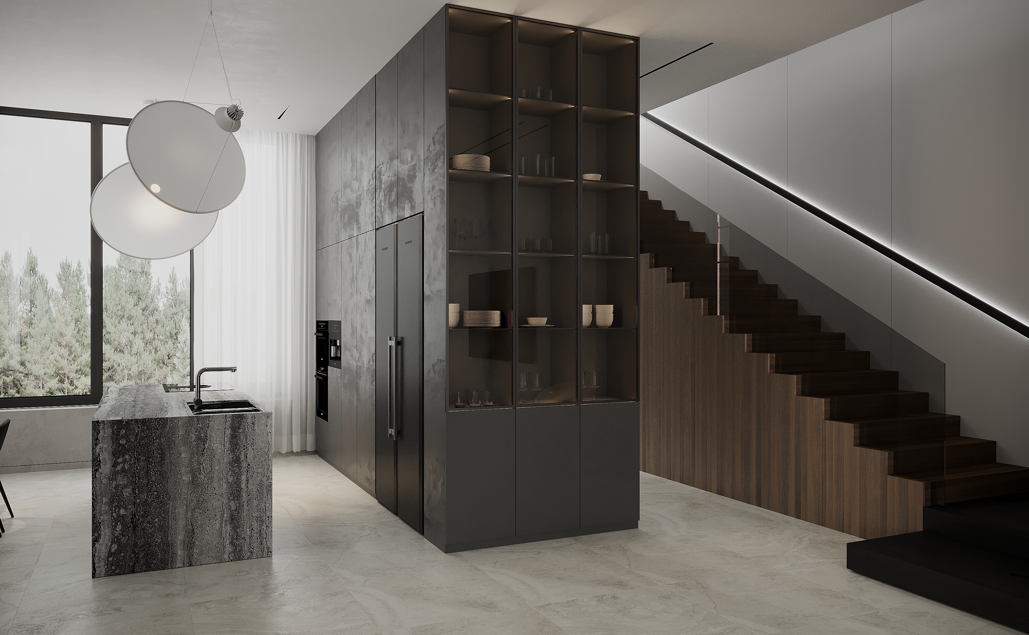 ЖК Park Fonte, Villagio Estate таунхаусы, Москва.-5